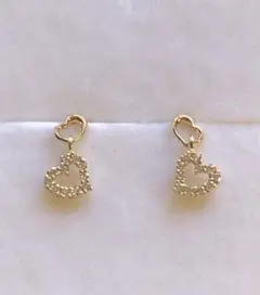 10K イエローゴールドピアス