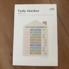 新品未開封Todo checker タスク管理用チェックリスト　3coins