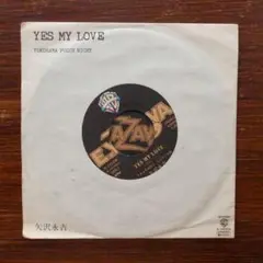 矢沢永吉 / YES MY LOVE 　　　EPレコード