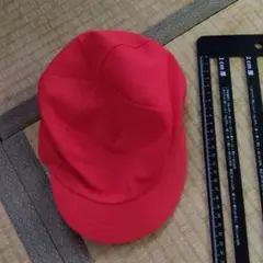 子ども用　赤白帽子