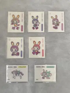 mezzo piano × BBIA キャラクターシール 7枚セット