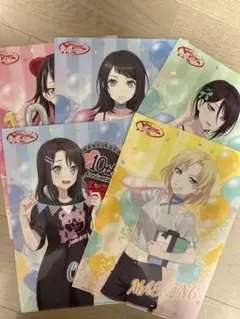 バンドリ!　クリアファイル5枚セット