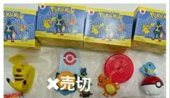 ポケモンフィギュアセット、カード2枚