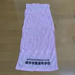 レア！　柳井学園高等学校 応援タオル　甲子園出場記念　第93回　高校野球