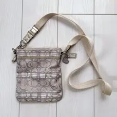 COACH ショルダーバッグ ベージュ