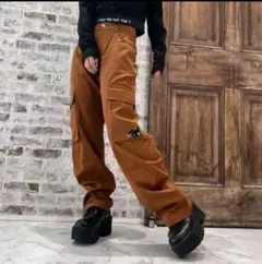 NieR★完売品★軽量6POCKET CARGO PANTS【BROWN】