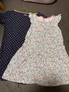UNIQLO Valdrôme &libertyワンピース130センチ2枚セット