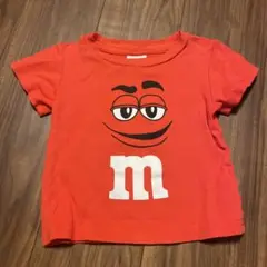 M&M'sキャラクター Tシャツ レッド　3T