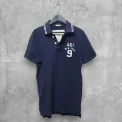Abercrombie & Fitch ネイビー ポロシャツ