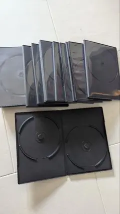 黒いDVDケース 12枚セット