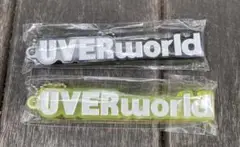 UVERworld アクリルブロックキーホルダー クリアーイエロー ブラック