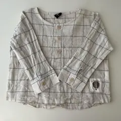 【未使用品】【匿名配送】バースデイ チェックシャツ 95