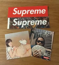 【25ss/4点セット】supreme ステッカー