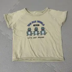 恐竜　Tシャツ　あかのれん　90㎝