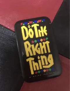 USA スパイクリー監督　映画　DO THE RIGHT THING　缶バッジ
