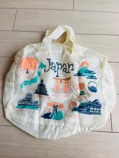 エコバッグ 折り畳み JAPAN ボストン