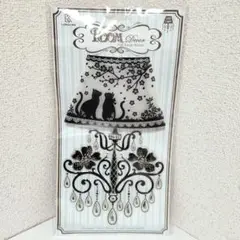 新品　ウォールライトステッカー　LEDライト　黒猫×桜シルエット