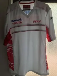 F1 パナソニックトヨタレーシング　ポロシャツ　Ｌ F1 パナソニックトヨタレーシング ポロシャツ - メルカリ