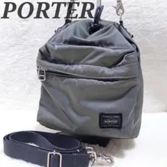 ✨極美品✨PORTER TANKER BALLOONSAC シルバーグレー S