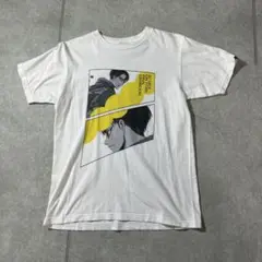 進撃の巨人展　限定デザイン　Tシャツ リブァイ　エレンイエガー　白　メンズM