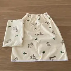 値下げおねしょ防止！動物柄スカートパンツ