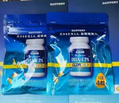 【新品】2個セット サントリー・DHAu0026EPA+セサミンEX・オリザプラス