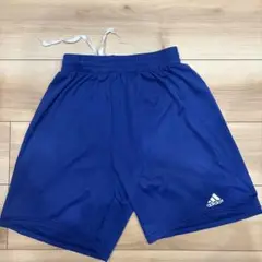 adidas 青 ハーフパンツ　Sサイズ