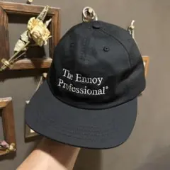 【美品】Ennoy エンノイ CAP ブラック キャップ スタイリスト私物 黒