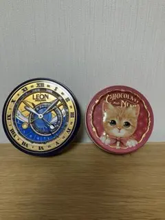 モロゾフ　お菓子の空き缶