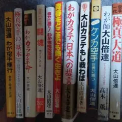 大山倍達著　１１冊