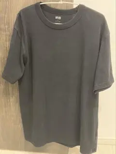 ユニクロ 2枚セット XLサイズ クルーネックTシャツ ブラック