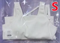 新品未使用【SUKALA】リブソリッドショートタンクトップ S サイズ