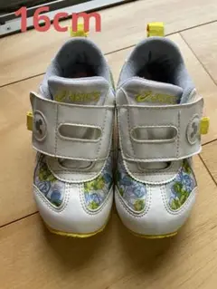 アシックス　ミッキーコラボスニーカー　16cm