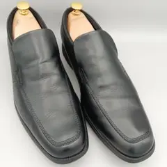texcy luxe テクシーリュクス レザー ビジネス スリッポン 黒 25