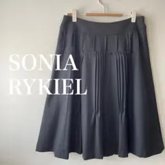SONIA RYKIEL ソニアリキエル ウール フレア スカート パーティー
