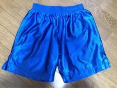 サッカー試合用ゲームパンツ 青 Sサイズ