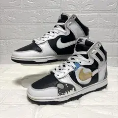 NIKE DUNK Hi XL ホワイト　ブラック　マルチカラー