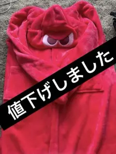 【ぷよぷよグッズ】赤ぷよのフード付きローブ