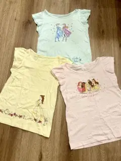 UNIQLO UTディズニープリンセス Tシャツ 110cm 3枚セット