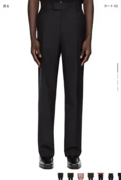 Sefr gala trouser スラックス　タグ付き Sefr gala trouser スラックス タグ付き - メルカリ