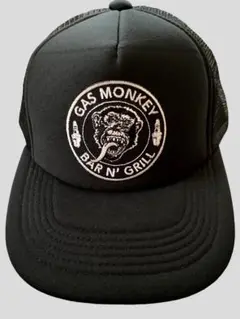 gas monkey GARAGE BAR'NGRILL ワッペン付 キャップ