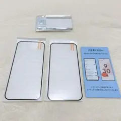 Google Pixel 9 ガラスフィルム 2枚セット 全面保護 黒縁