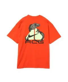 nike acg iguana 半袖 Tシャツ オレンジ XL イグアナ