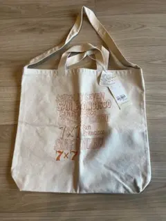 【新品】SEVEN BY SEVEN キャンバストートバッグ