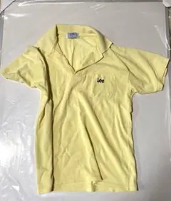Lee ポロシャツ L イエロー