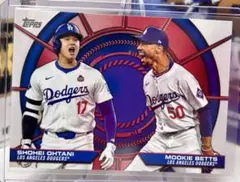大谷翔平・ベッツ デュアルカード Topps Series 2 2025