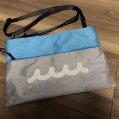 muta MARINE WAVE ナイロン サコッシュ バッグ