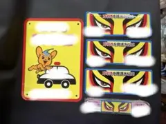 【万引きを見逃さない ステッカーetc.5点セット】 です