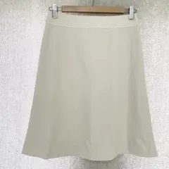 美品✦WHITE JOOLA フレアスカート M ライトベージュ 裏地付き