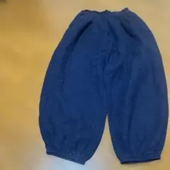 リブインコンフォートぽんわりパンツ　サイズM ネイビー